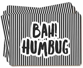 Christmas - Bah! Humbug Picture Placemats in Gift Box
