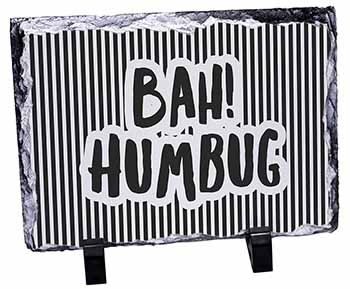 Christmas - Bah! Humbug, Stunning Photo Slate