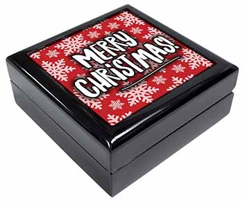Merry Christmas Keepsake/Jewellery Box