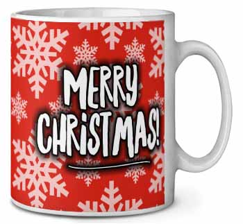Merry Christmas Ceramic 10oz Coffee Mug/Tea Cup