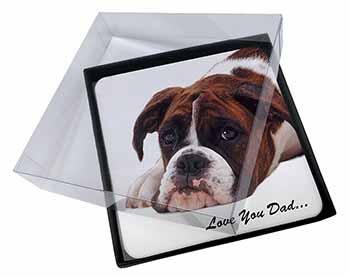 4x Boxer Dog 