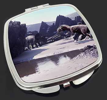 Dinosaur Print Make-Up Compact Mirror