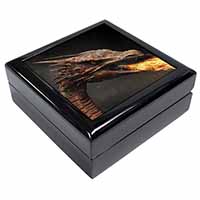 Fierce Fire Flame Mouth Dragon Keepsake/Jewellery Box