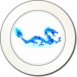 Blue Flame Dragon Car or Van Permit Holder/Tax Disc Holder