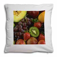 Fruit Soft White Velvet Feel Scatter Cushion