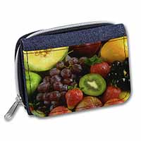 Fruit Unisex Denim Purse Wallet