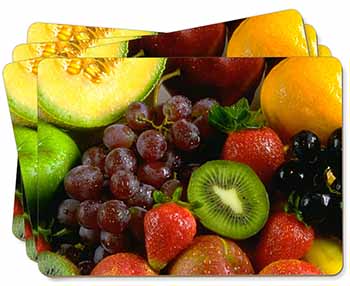 Fruit Picture Placemats in Gift Box