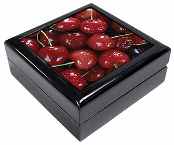 Red Cherries Print Keepsake/Jewellery Box