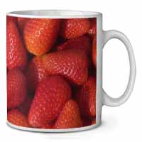 Strawberries Print Ceramic 10oz Coffee Mug/Tea Cup