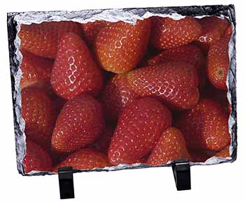 Strawberries Print, Stunning Photo Slate