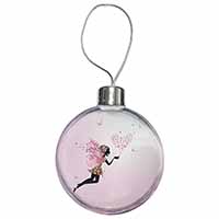 Fairy with Butterflies Christmas Bauble