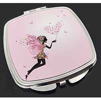 Fairy with Butterflies Make-Up Compact Mirror