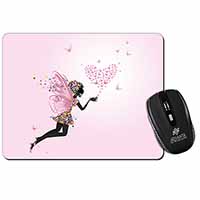 Fairy with Butterflies Computer Mouse Mat