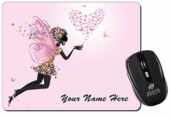 Fairy Hearts Personalised Computer Mouse Mat