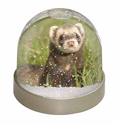 Polecat Ferret Photo Snow Globe Waterball
