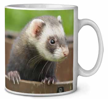 Ferret Print Ceramic 10oz Coffee Mug/Tea Cup