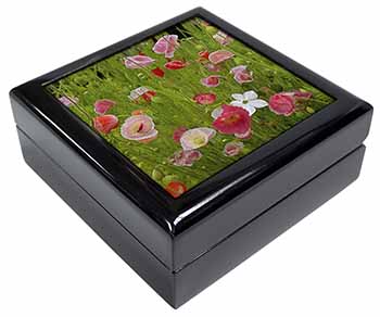 Poppies in Poppy Field Keepsake/Jewellery Box