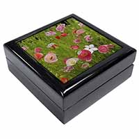 Poppies in Poppy Field Keepsake/Jewellery Box