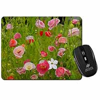 Poppies in Poppy Field Computer Mouse Mat