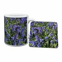 Bluebells in the Wood Mug and Coaster Set