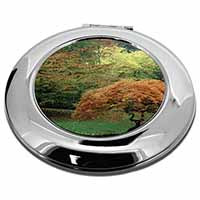 Autumn Trees Make-Up Round Compact Mirror Christmas Gift