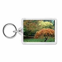 Autumn Trees Photo Keyring Animal Gift