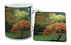 Autumn Trees Mug+Coaster Christmas/Birthday Gift Idea