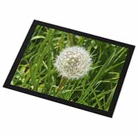 Dandelion Seeds Black Rim Glass Placemat Animal Table Gift