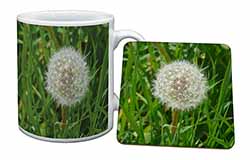 Dandelion Seeds Mug+Coaster Christmas/Birthday Gift Idea