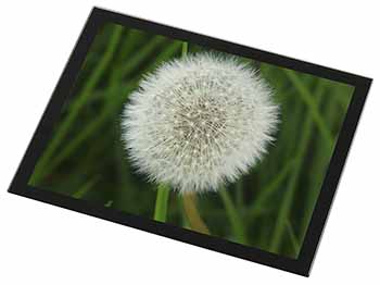 Dandelion Fairy Black Rim Glass Placemat Animal Table Gift