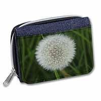 Dandelion Fairy Girls/Ladies Denim Purse Wallet Christmas Gift Idea