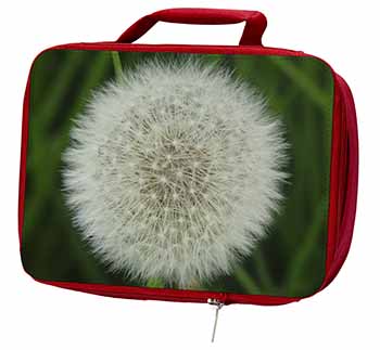 Dandelion Fairy Insulated Red School Lunch Box/Picnic Bag