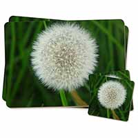 Dandelion Fairy Twin 2x Placemats+2x Coasters Set in Gift Box