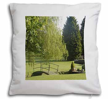 English Country Garden Soft Velvet Feel Cushion Cover With Inner Pillow