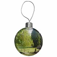 English Country Garden Christmas Tree Bauble Decoration Gift
