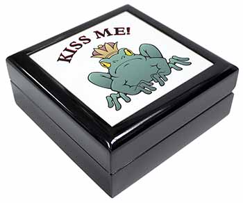 Frog-Kiss Me! Keepsake/Jewellery Box