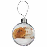 Guinea Pig Print Christmas Bauble