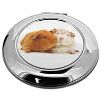 Guinea Pig Print Make-Up Round Compact Mirror