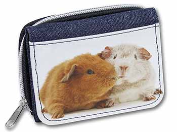 Guinea Pig Print Unisex Denim Purse Wallet