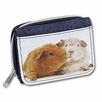 Guinea Pig Print Unisex Denim Purse Wallet