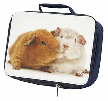 Guinea Pig Print Navy Insulated School Lunch Box/Picnic Bag