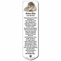 Silver Guinea Pigs Bookmark, Book mark, Printed full colour