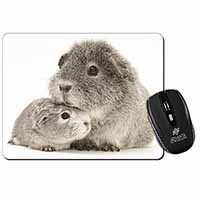 Silver Guinea Pigs Computer Mouse Mat