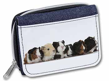 Baby Guinea Pigs Unisex Denim Purse Wallet