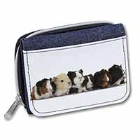 Baby Guinea Pigs Unisex Denim Purse Wallet