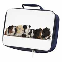 Baby Guinea Pigs Navy Insulated School Lunch Box/Picnic Bag