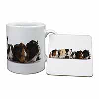 Baby Guinea Pigs Mug and Coaster Set