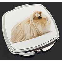 Flower in Hair Guinea Pig Make-Up Compact Mirror