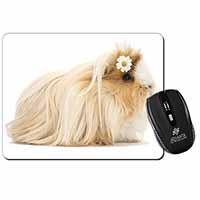 Flower in Hair Guinea Pig Computer Mouse Mat
