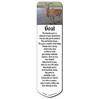 Cute Nanny Goat Bookmark, Book mark, Printed full colour